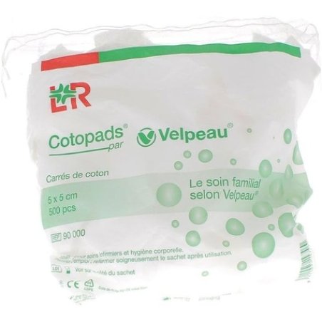 Cotopads Cotton Squares 5x5 - Pack of 500
