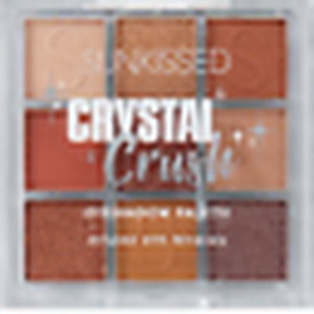 Sunkissed Crystal Crush Eyeshadow Palette - Be a Bronzed Goddess All Year Round