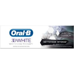 Oral-B 3D White Whitening Therapy Toothpaste Deep Cleansing Charcoal 75ml