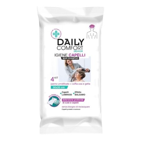 Diva International Daily Comfort Senior Hair Care Maxi Shampoo - Pack of 4