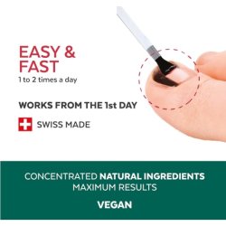 Poderm Black and Injured Nails 2-in-1 Treatment - Bio & Vegan