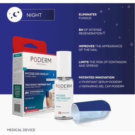 Poderm 2-in-1 Fungal Nail Intensive Night Treatment