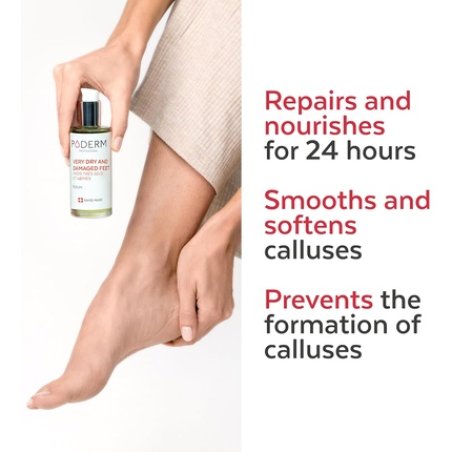 Poderm Very Dry and Damaged Feet Repair and Nourish Treatment 24 Hours