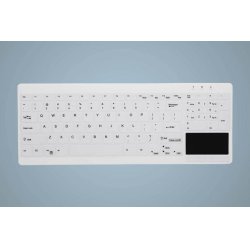 HYGIENE COMPACT ULTRAFLAT TOUCHPAD KEYBOARD WITH NUMPAD FU