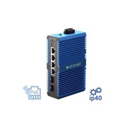 STONET NIS3006GP-MWC Industrial 4 port Switch Gigabit PoE &