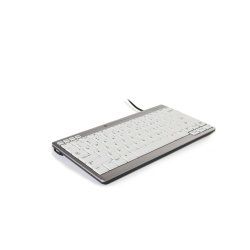 BakkerElkhuizen UltraBoard 950 keyboard Office USB AZERTY French Light grey, White