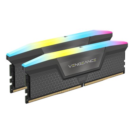 DIMM 96 GB DDR5-6000 (2x 48 GB) Dual-Kit (grau, CMH96GX5M2E6000Z36, Vengeance RGB, INTEL XMP, AMD EXPO)
