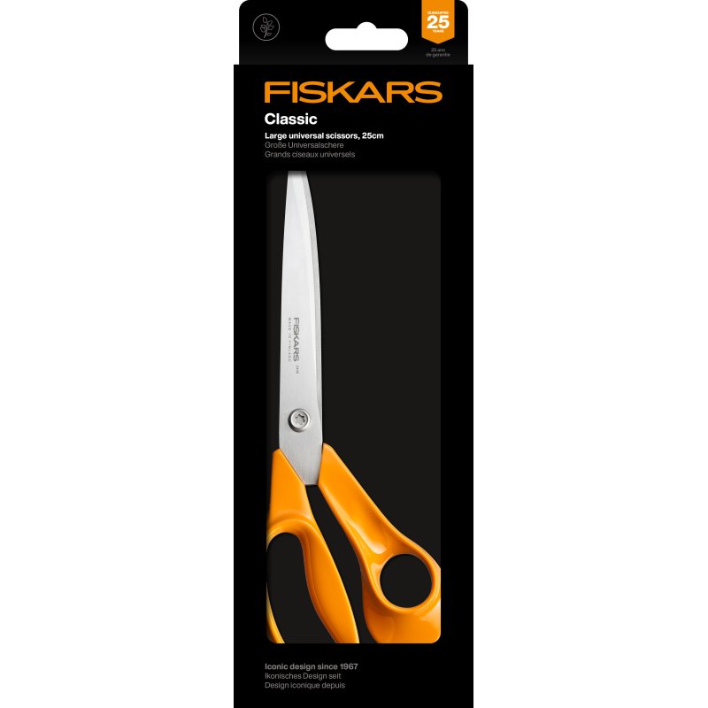 Fiskars - Classic Large Universal Scissors - 25 cm