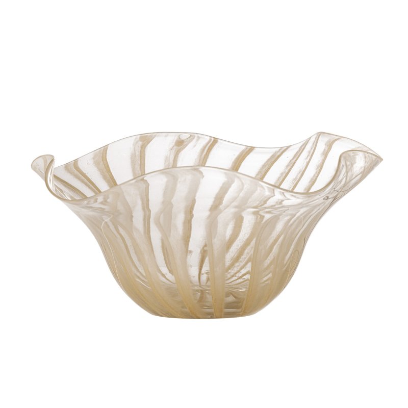 Bloomingville - Imri Bowl - Rose - Glass