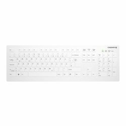CHERRY AK-C8112F clavier Médical RF sans fil Allemand Blanc