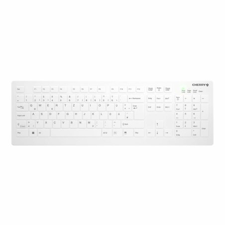 CHERRY AK-C8112F keyboard Medical RF Wireless German White
