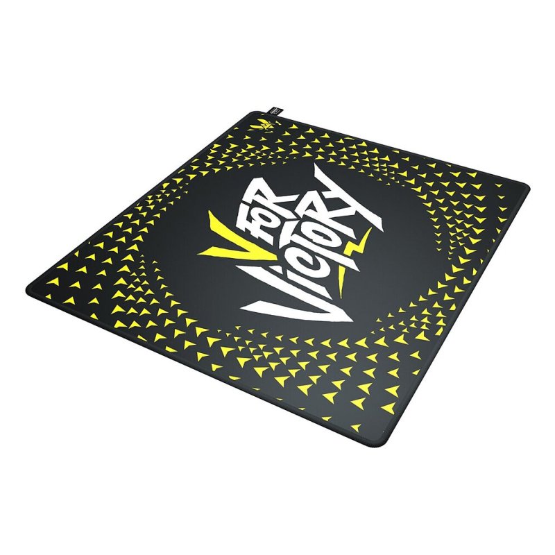 CHERRY XTRFY GP5 Vitality Black Tapis de souris de jeu Noir, Blanc, Jaune