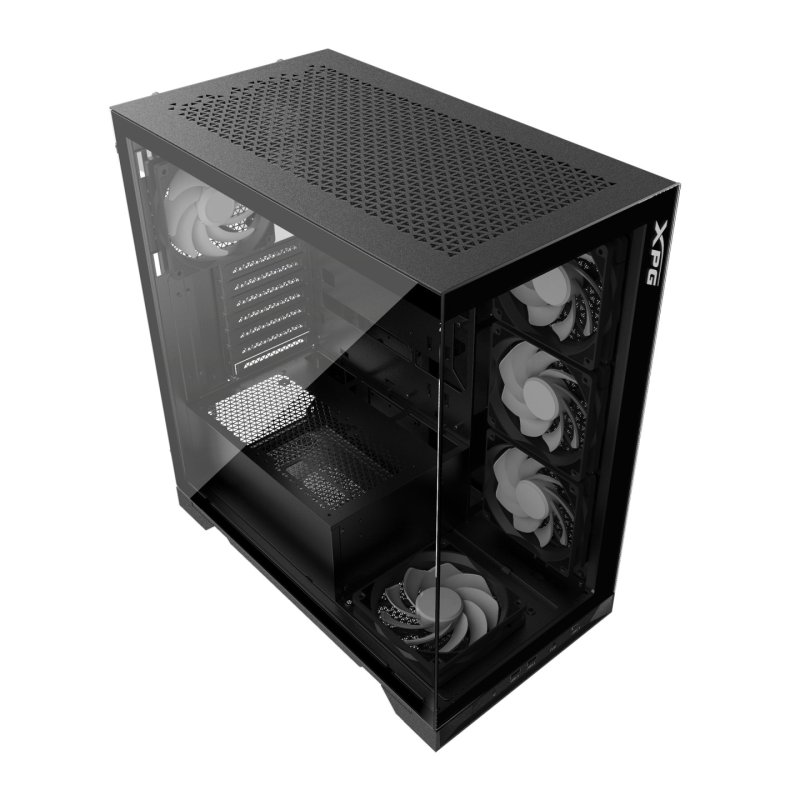 XPG Invader X ATX Midi Tower schwarz 4x120mm ARGB Glas USB C