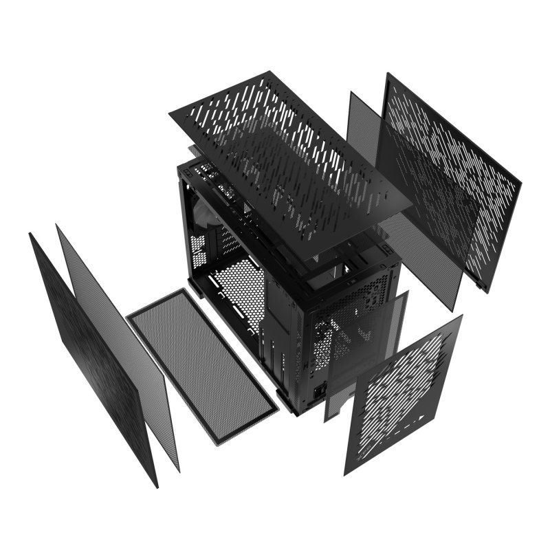 XPG VALOR AIR NANO MID-TOWER CHASSIS - Black