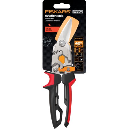 Fiskars - PowerGear Aviation Snip - Left