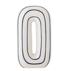 Bloomingville - Mae Vase - Blue - Ceramic