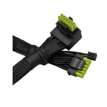Asrock 12V-2x6 600W / L-Type Cable, Compliant to ATX 3.1 & PCIe 5.1, 90° Connector