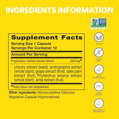 Himalaya Partysmart Alcohol Breakdown Liver Support 12 Capsules