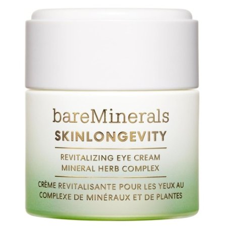 Bareminerals Skinlongevity Revitalizing Eye Cream for Brighter, Firmer Under Eyes