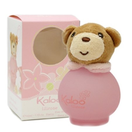 Fragrances For Children Kalou Lilirose Gift Set With 100 Ml Eau De Soin And A Teddy Bear