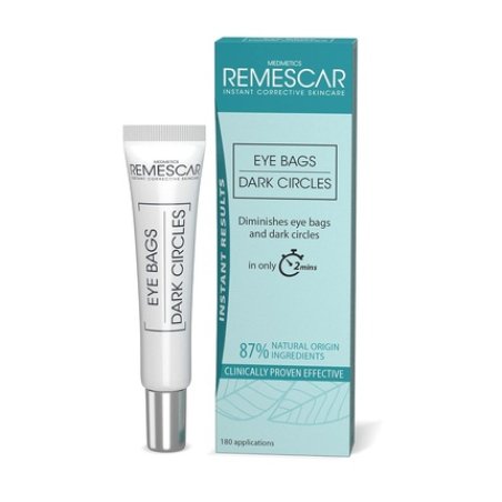 Remescar Eye Bags & Dark Circles 8ml - Eye Cream for Under Eye Bags and Removing Bags Under the Eyes - Instant