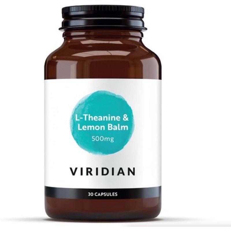 L-Theanine & Lemon Balm 30 Vegetable Capsules VD Vegan 30 Count