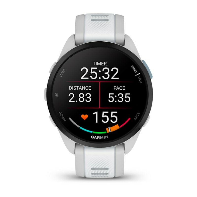 SMARTWATCH GARMIN FORERUNNER 165 MUSIC GRIS BLANCO