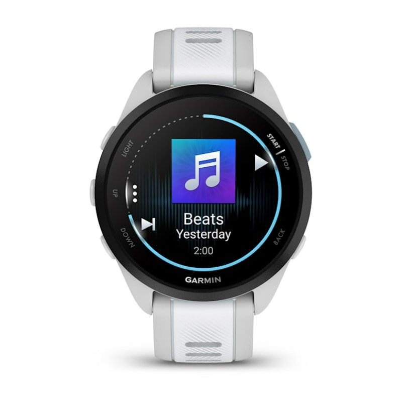 SMARTWATCH GARMIN FORERUNNER 165 MUSIC GRIS BLANCO