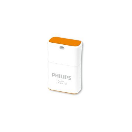 Philips Pico USB flash drive 128 GB USB Type-A 2.0 Orange, White