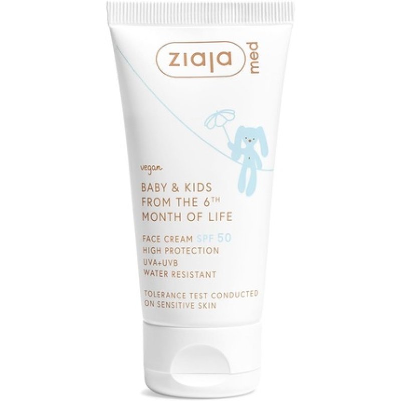 Baby & Kids Face Cream SPF 50 Sun Protection for Children 6 Months and Up