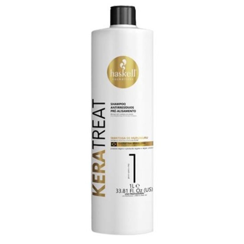 Haskell Keratreat Antiresidue Prestraightening Shampoo 500ml