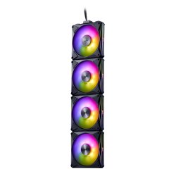 XPG HURRICANE MAG Boitier PC Ventilateur 12 cm Noir 4 pièce(s)