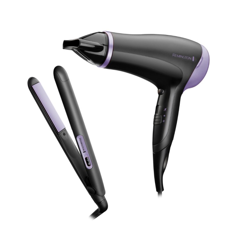 Remington - Style Essentials Gift Set - Hair Dryer & Straightener D3016GP
