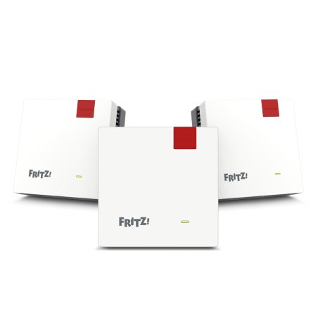 FRITZ!Mesh Set 1700 3er-Set WLAN-Mesh-System bestehend aus 3x FRITZ!Repeater 1700