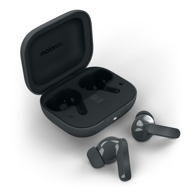 Motorola Moto Buds Bass Headset True Wireless Stereo (TWS) In-ear Calls/Music Bluetooth Black
