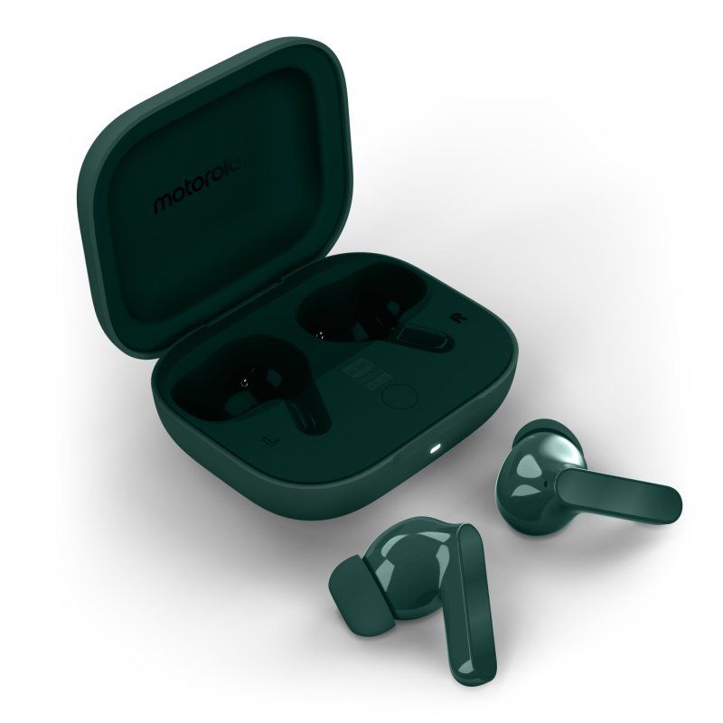 Motorola Moto Buds Bass Headset True Wireless Stereo (TWS) In-ear Calls/Music Bluetooth Blue