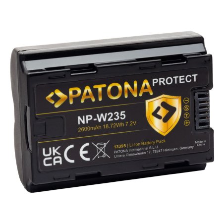 PATONA 13395 batterie de caméra/caméscope Lithium-Ion (Li-Ion) 2600 mAh