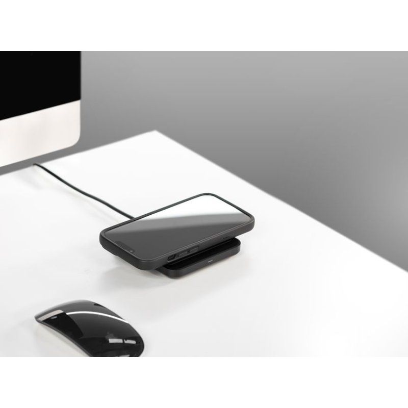 Quad Lock Home/Office WCP Universel Noir USB Recharge sans fil Charge rapide Intérieure