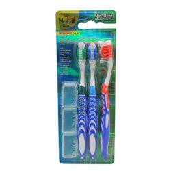 Nobil Care Toothbrush Set For Teeth And Tongue Medium