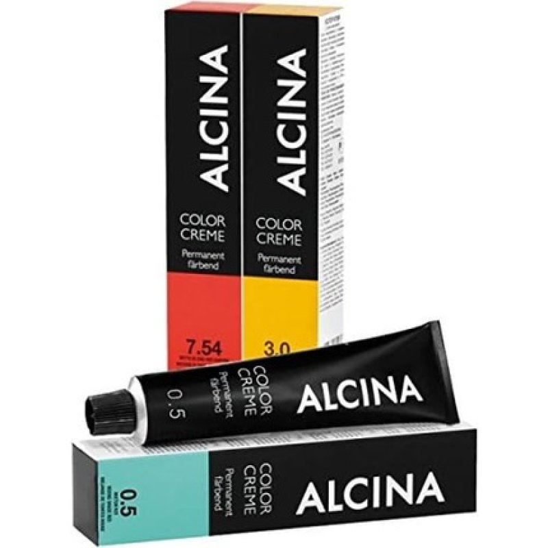 Alcina Color Cream 4/65 Medium Brown Purple Red