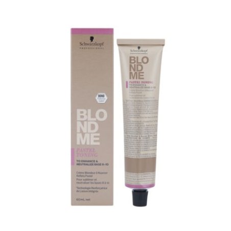 Schwarzkopf Blondme Pastel Toning Pastel Toner for Blonde Hair 60ml