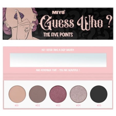 The Five Points Palette Guess Who? Eyeshadow Palette 6.5g