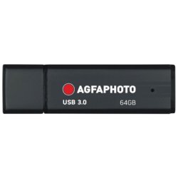 AgfaPhoto 10571 USB flash drive 64 GB USB Type-A 3.2 Gen 1 (3.1 Gen 1) Black