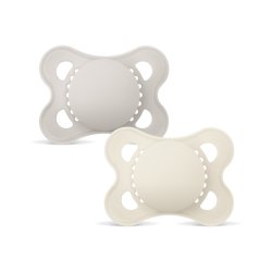 MAM - Original Natural Rubber Pacifiers - Neutral - 0-6 months