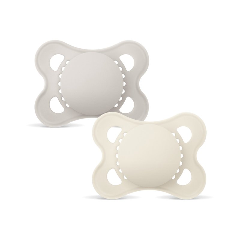 MAM - Original Natural Rubber Pacifiers - Neutral - 0-6 months