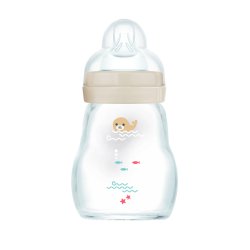 MAM - Feel Good Glass Bottle - Neutral - 170 ml