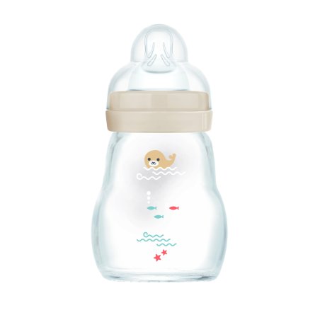 MAM - Feel Good Glass Bottle - Neutral - 170 ml