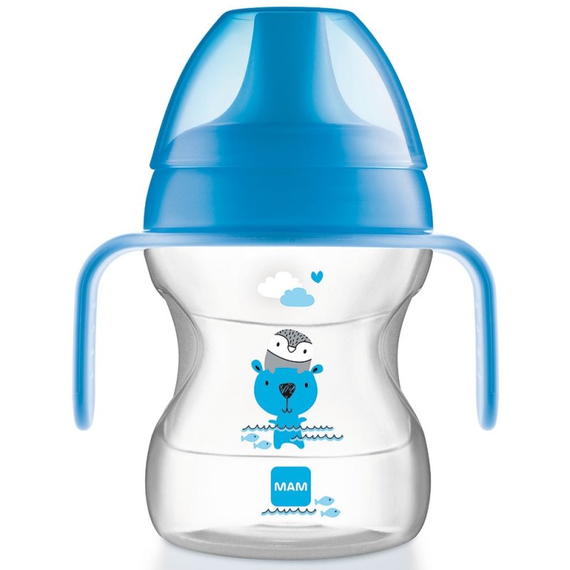 MAM - Learn To Drink Cup - Blue - 190ml