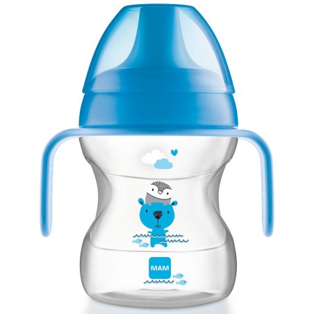 MAM - Learn To Drink Cup - Blue - 190ml