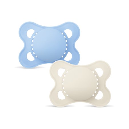 MAM - Orig Silk Pacifiers - Blue - 0-6 months